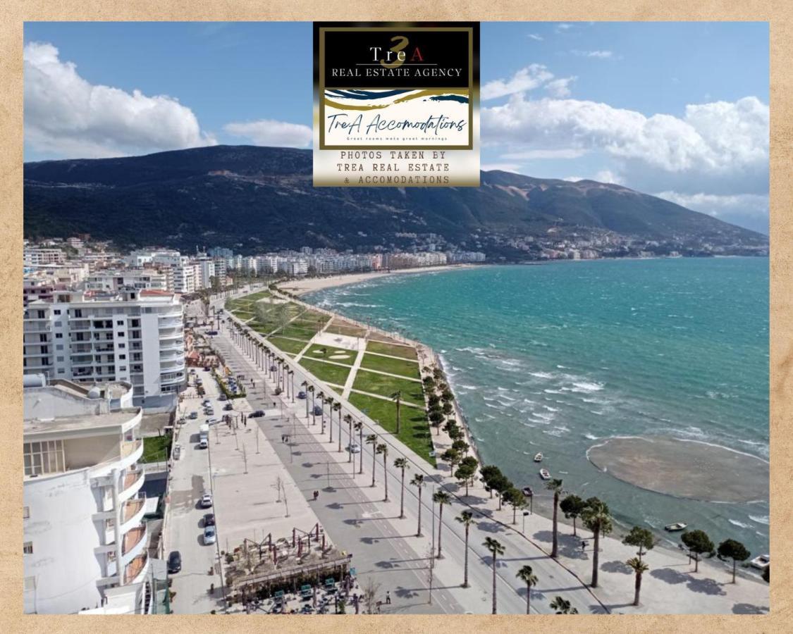Trea Accomodations - 2 Bedrooms - Riviera With Private Parking Влёра Экстерьер фото